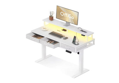Bureau Électrique avec Rangement