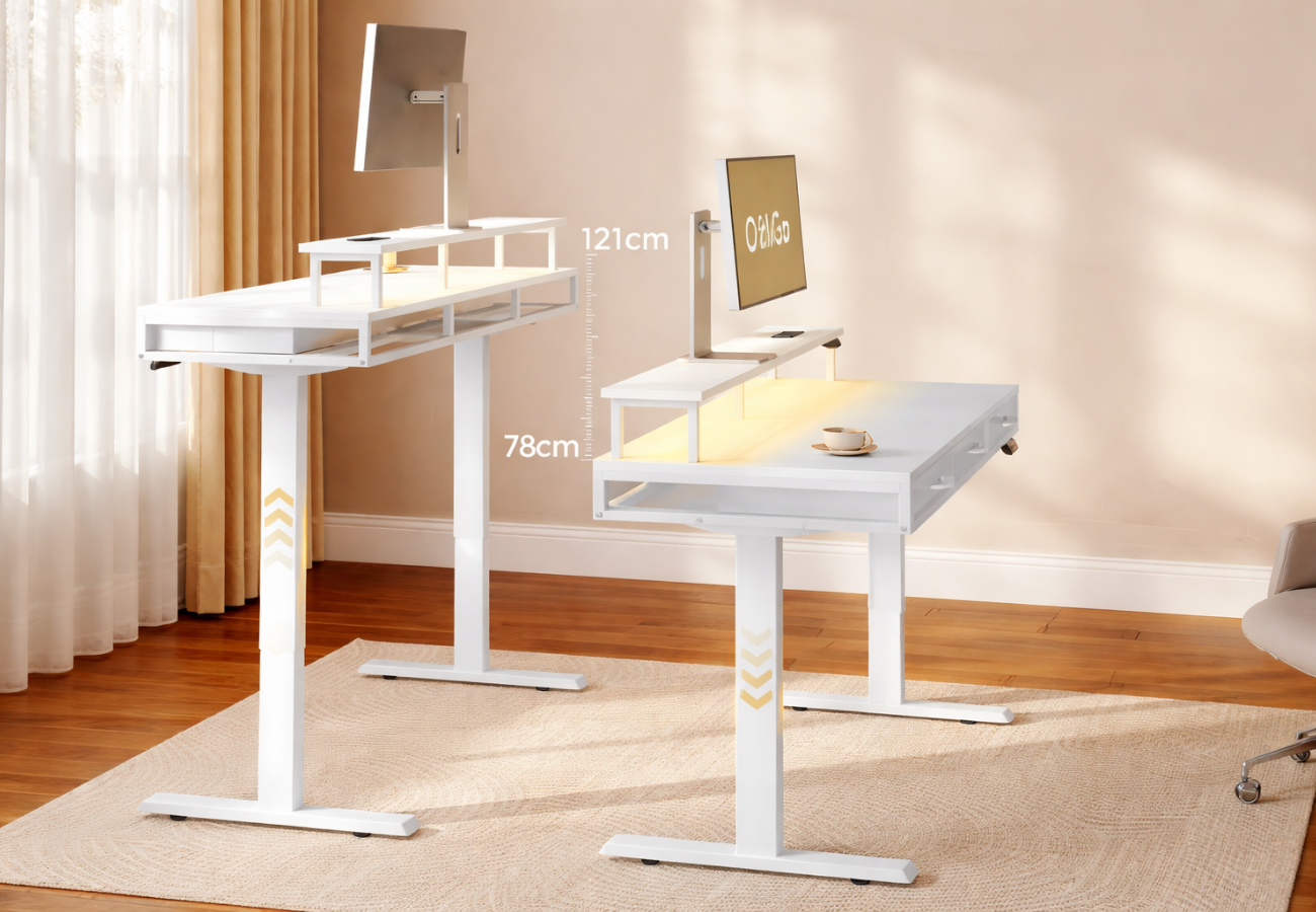 Bureau Électrique avec Rangement