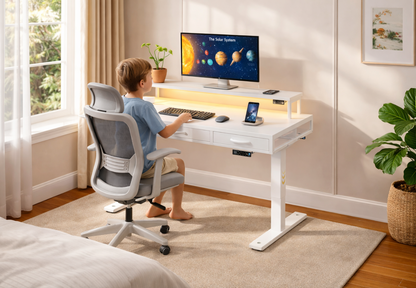 Bureau Électrique avec Rangement
