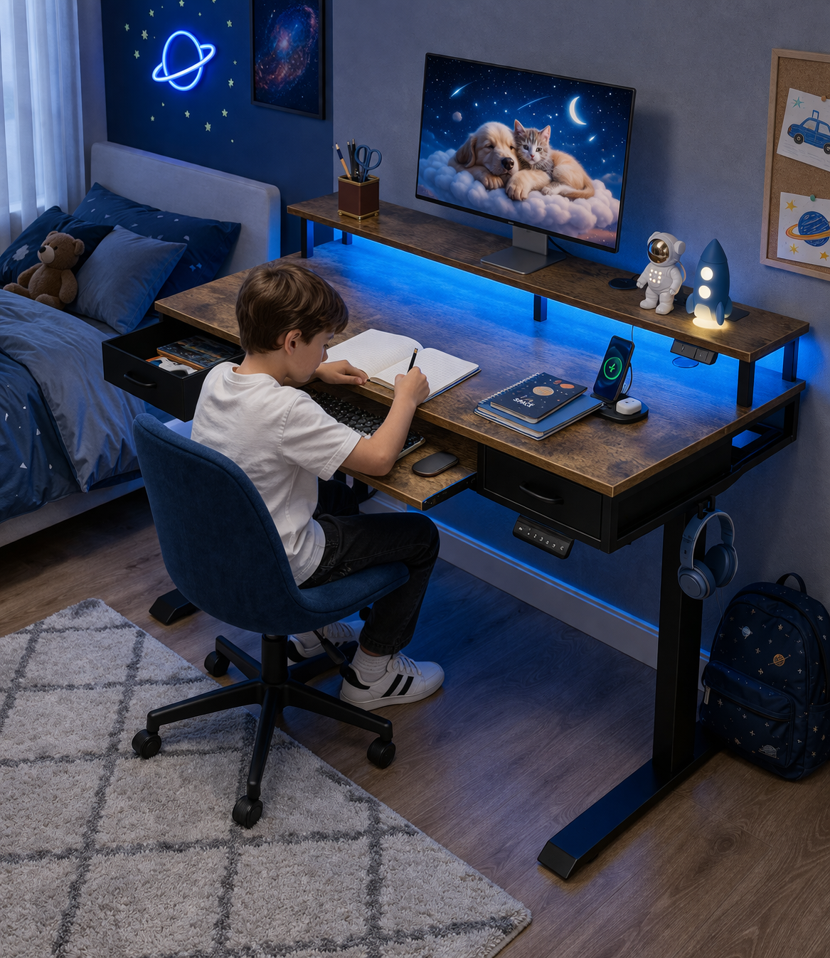 Bureau LED Électrique